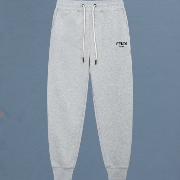 Fendi Men's Grey Sport Trousers - Picture 1 of 6